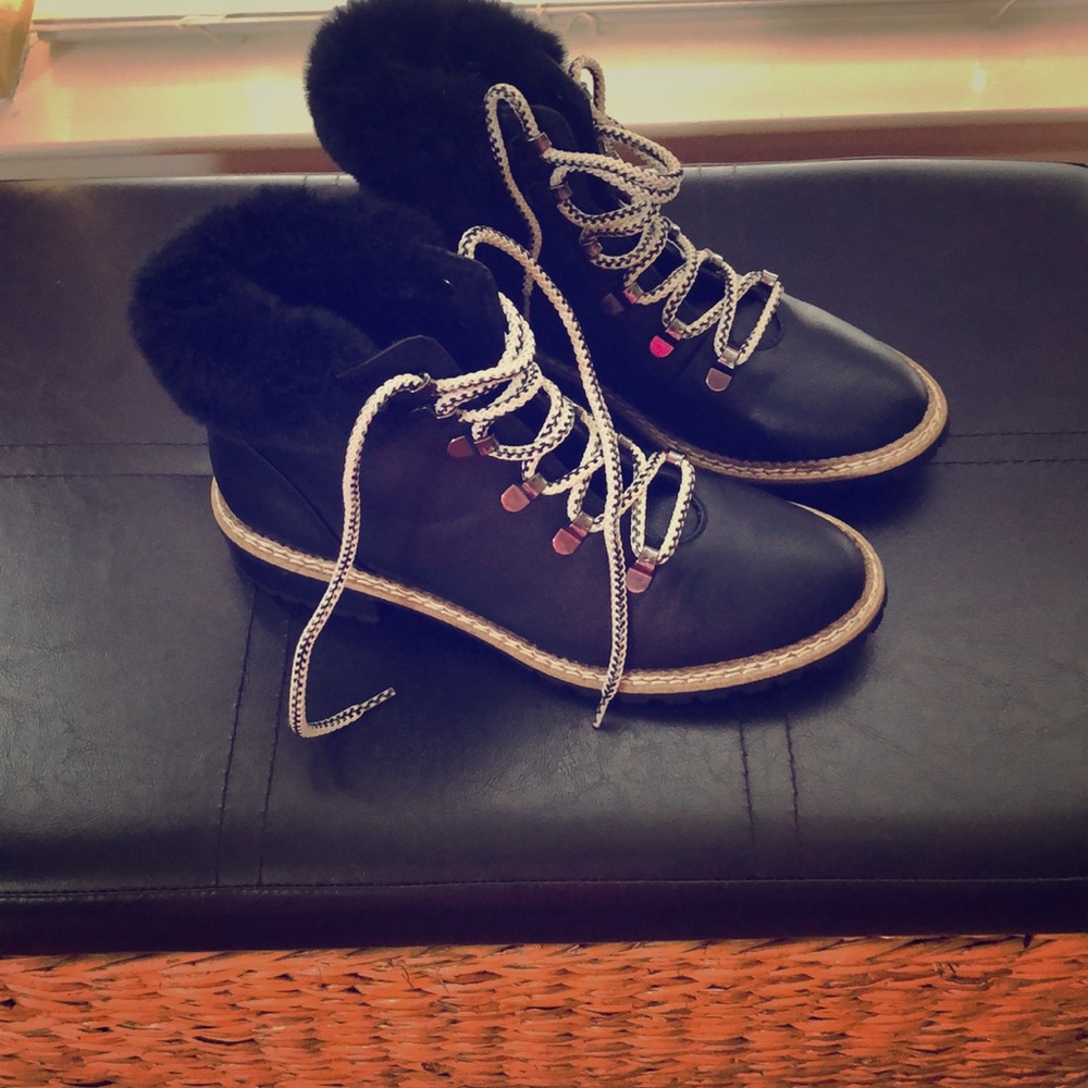 Express lace up booties